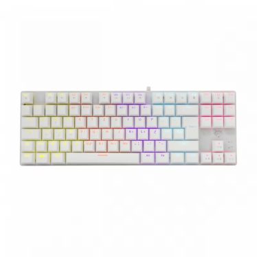 White Shark GK-2106W Commandos Red Switch Mechanical Gaming Keyboard White US