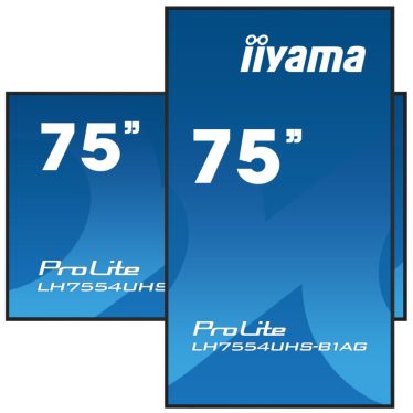 iiyama 75" ProLite LH7554UHS-B1AG IPS LED Display