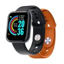 CELLY Trainerbeat Smartwatch Black/Orange