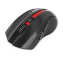 Esperanza Virgo Wireless 6D Optical Mouse Black/Red