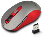 Esperanza Adara Wireless Optical Mouse Grey/Red