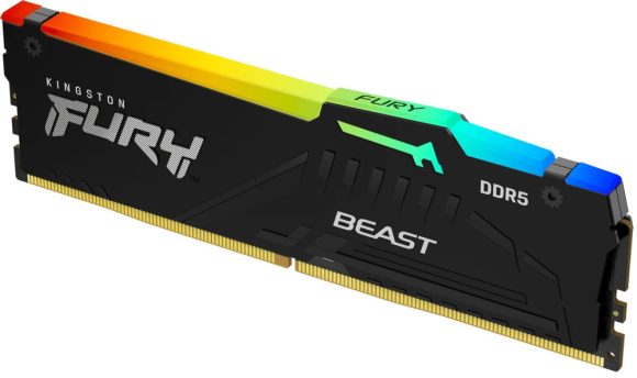 Kingston 32GB DDR5 6000MHz Fury Beast RGB Black