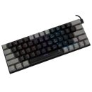   White Shark Wakizashi Red Switches Gaming Keyboard Black/Grey US