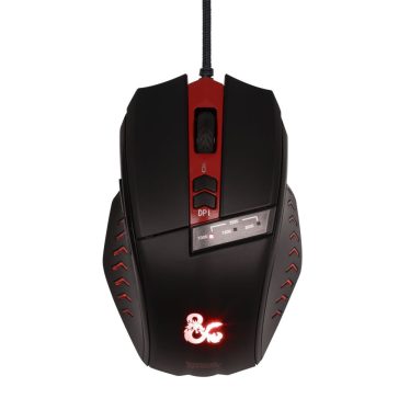 KONIX Dungeons & Dragons Gaming mouse Black/Red