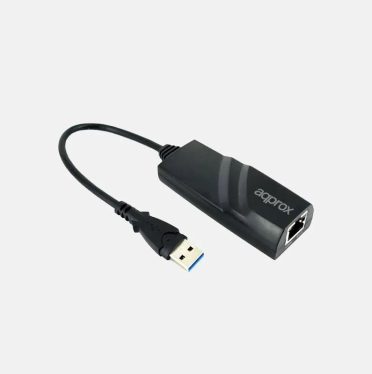 Approx APPC07GV3 USB 3.0 Ethernet Adapter Black