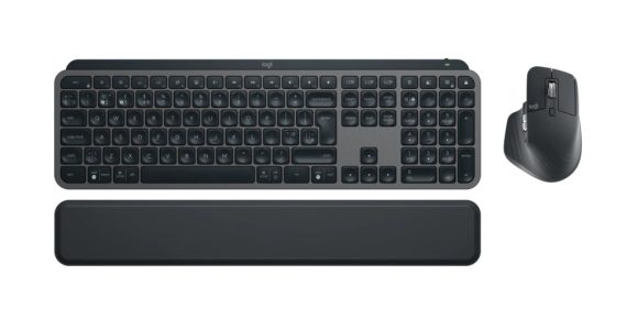 Logitech Mx Keys S Combo keyboard + mouse Graphite UK Logitech Mx Keys S Combo keyboard + mouse Graphite UK