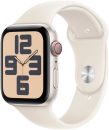   Apple Watch SE2 v3 GPS + Cellular 40mm Starlight Alu Case with Starlight Sport Band S/M
