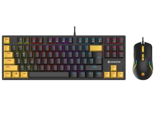 Tracer GameZone Hornet 87 Mechanical Gaming Keyboard Set Black US Tracer GameZone Hornet 87 Mechanical Gaming Keyboard Set Black US