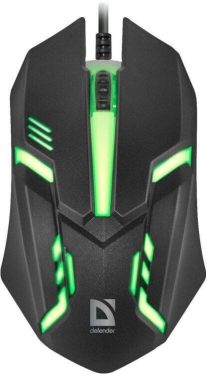 Defender Cyber MB-560L RGB Gaming Mouse Black