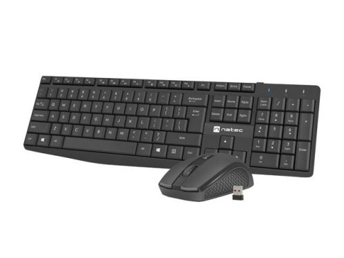 natec Squid Wireless Combo Black US natec Squid Wireless Combo Black US