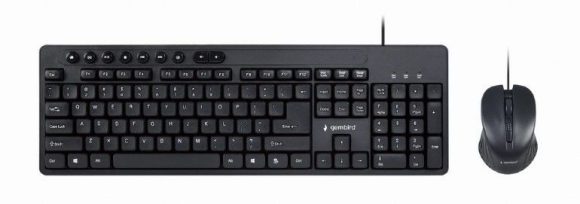 Gembird KBS-UM-04 Keyboard Combo Black US Gembird KBS-UM-04 Keyboard Combo Black US