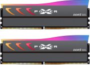   Silicon Power 32GB DDR5 6000MHz Kit(2x16GB) XPOWER Storm RGB Gaming Black