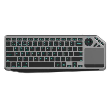 TECHLY Wireless Bluetooth Keyboard Black US TECHLY Wireless Bluetooth Keyboard Black US