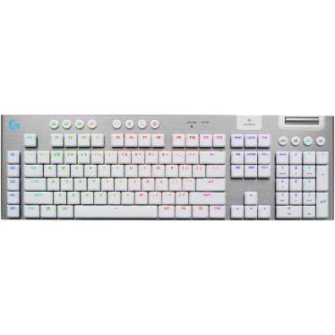Logitech G915 X LIGHTSPEED Wireless Mechanical Gaming RGB Keyboard White US Logitech G915 X LIGHTSPEED Wireless Mechanical Gaming RGB Keyboard White US
