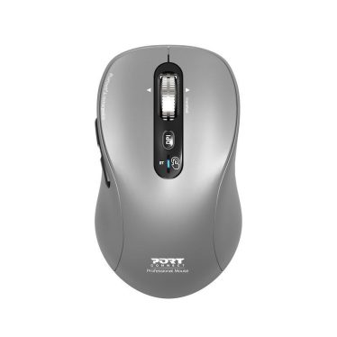 Port Designs Expert & Mac Wireless Bluetooth Rechargeable Mouse Grey