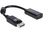   DeLock Adapter Displayport 1.1 male > HDMI female Passive Black