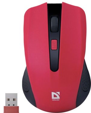 Defender Accura MM-935 Wireless Mouse Red/Black