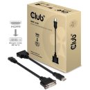   Club3D HDMI to DVI-D (Single Link) Passive Adapter 22cm Black