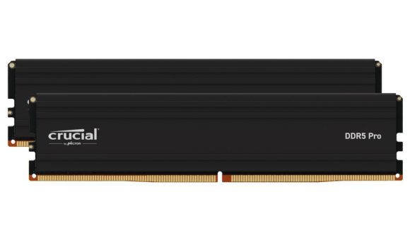Crucial 128GB DDR5 5600MHz Kit(2x64GB) Pro Black
