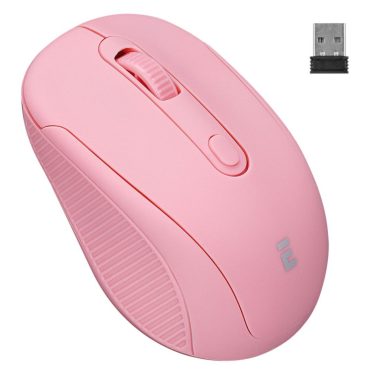 Everest SM-300 Optical Wireless Mouse Pink