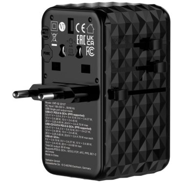 Verbatim Charge ''n'' Travel GaN III Universal Travel Adapter 85W