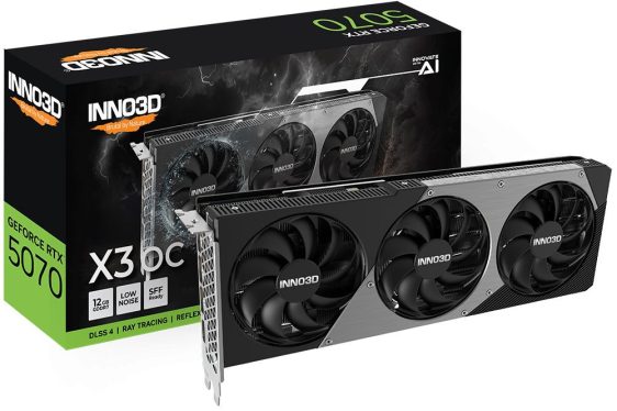 Inno3D GeForce RTX5070 12GB GDDR7 X3 OC