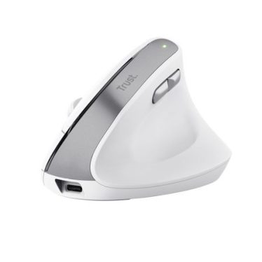 Trust Bayo II Ergonomic Wireless Mouse White
