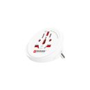 SKROSS Európába utazóknak földelt Adapter White