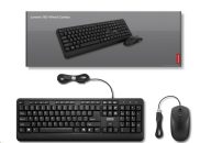 Lenovo 160 Wired USB Keyboard Black US