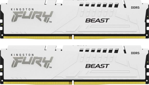Kingston 32GB DDR5 6400MHz Kit(2x16GB) Fury Beast White