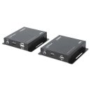 Manhattan KVM over IP Extender Kit 1080p 120m Black