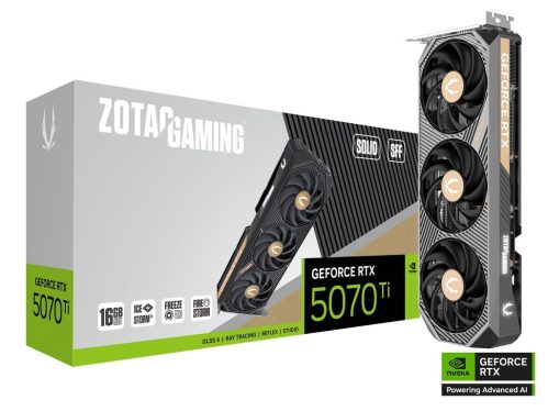 Zotac GeForce RTX5070 TI 16GB GDDR7 Gaming Solid SFF