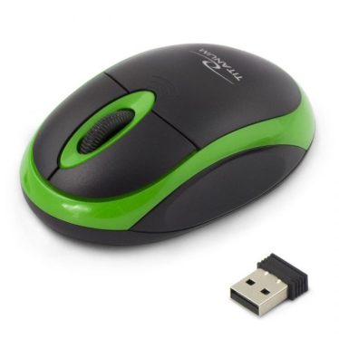Esperanza Titanum Wireless Mouse Black/Green