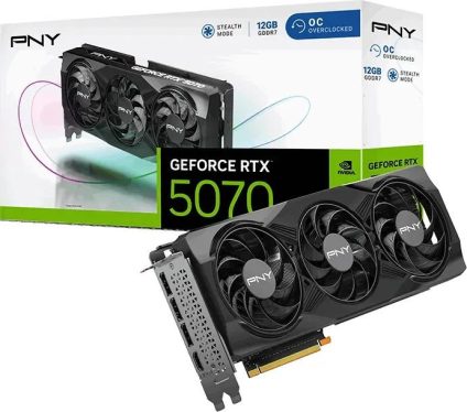 PNY GeForce RTX5070 12GB GDDR7 OC
