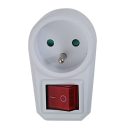   Esperanza ELK301W electrical socket splitter with switch White