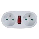   Esperanza ELK306W electrical socket splitter with switch White