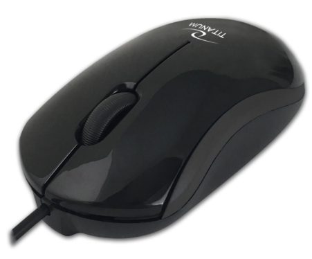 Titanium TM125K Dorado Wired Mouse Black