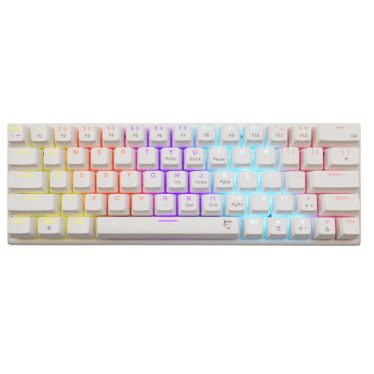 White Shark Wakizashi 2 Red Switches Gaming Keyboard White US