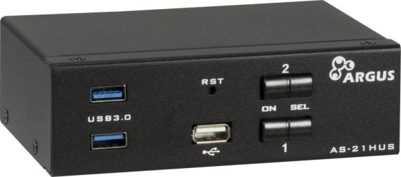 Inter-Tech IPC KVM Switch AC-21HUS HDMI 4K@60Hz