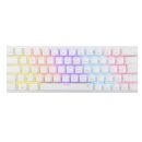   White Shark Wakizashi 2 Blue Switches Gaming Keyboard White HU
