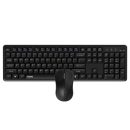   Rapoo 8150M Silent Multi-mode Wireless Bluetooth Keyboard Combo Black HU