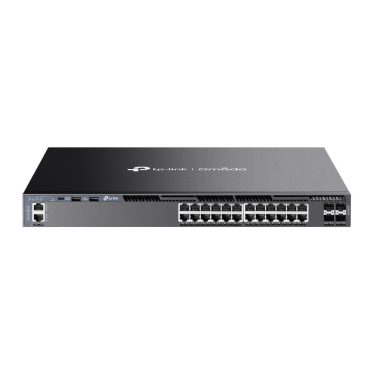 TP-Link SG6428X Omada 24-Port Gigabit Stackable L3 Managed Switch with 4 10G Slots