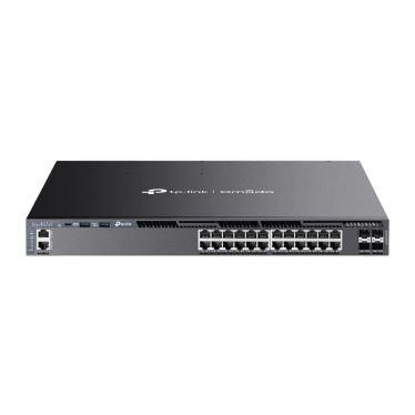 TP-Link SG6428XHP Omada 24-Port Gigabit Stackable L3 Managed PoE+ Switch with 4 10G Slots