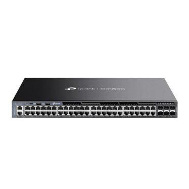 TP-Link SG6654X Omada 48-Port Gigabit Stackable L3 Managed Switch with 6 10G Slots