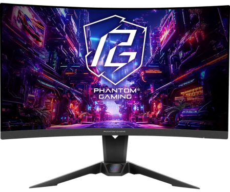 ASRock 27" PG27QRT2A Phantom Gaming LED
