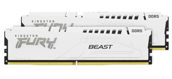 Kingston 64GB DDR5 6400MHz Kit(2x32GB) Fury Beast Expo White