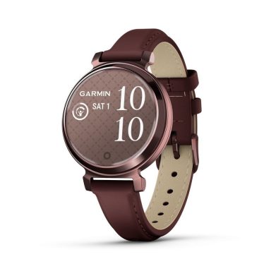 Garmin Lily 2 Classic Dark Bronze with Mulberry Leather Band