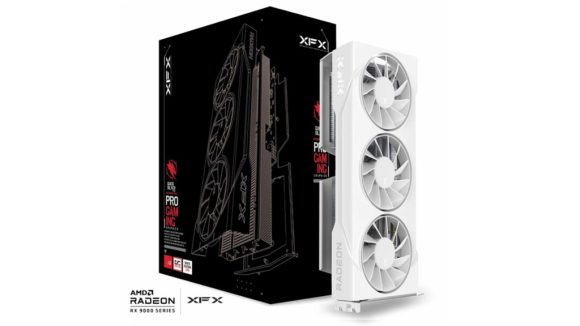 XFX RX9060 XT OC 16GB DDR6 Swift Triple Fan Gaming Edition White