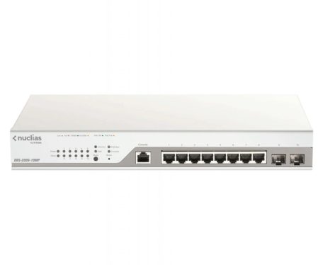 D-Link DBS-2000-10MP Nuclias 10-Port Layer2 PoE+ Giga Switch