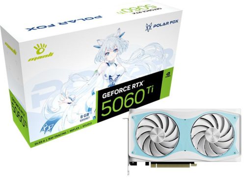 Manli GeForce RTX5060 Ti 8GB DDR7 Polar Fox OC